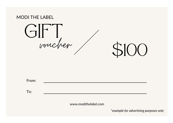 Modi The Label Gift Card