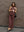 Brown Velora Waist Tie Linen Pants