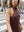 Brown Velora Linen Halter Top