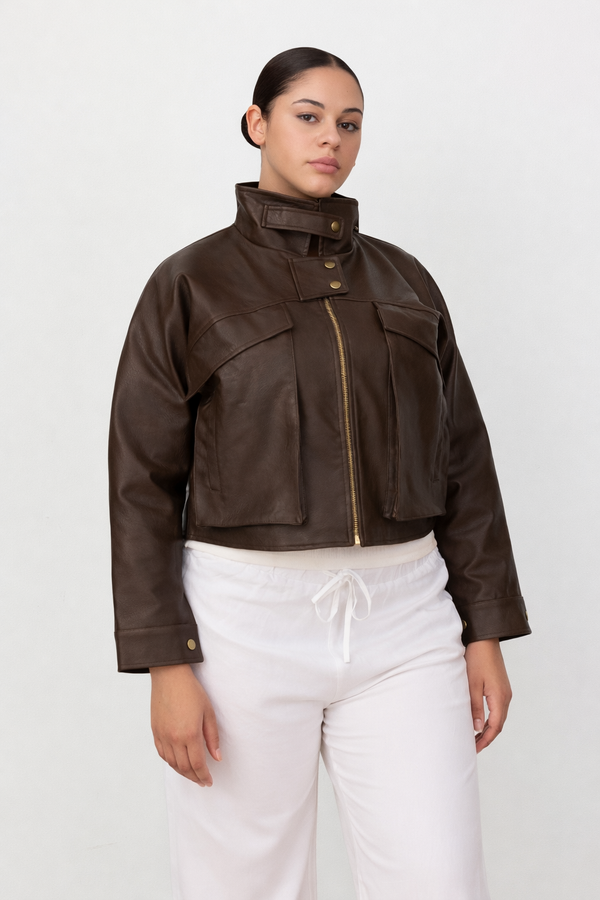 Brown Keira Jacket