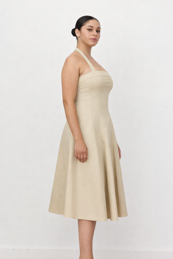 Sage Renata Denim Midi Dress