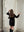 Black Nera Linen Mini Dress