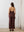 Brown Velora Linen Halter Top
