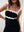 Black Exhale Linen Midi Dress