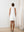White Pure Linen Mini Dress