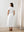 White Radiance Linen Maxi Dress