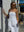 White Bianca Strapless Linen Top