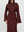 Brown Celeste Linen Long Sleeve Top