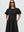Black Air Linen Maxi Dress