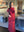Burgundy Velour Linen Maxi Dress