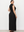 Black Velour Linen Maxi Dress