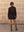 Black Nera Linen Mini Dress