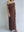 Brown Rise Linen Maxi Dress
