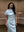 PRE-ORDER - Sky Blue Velour Linen Maxi Dress