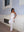 White Bianca Strapless Linen Top