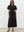 Black Air Linen Maxi Dress