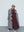 Brown Sienna Halter Maxi Linen Dress
