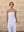 White Bianca Waist Tie Linen Pants