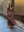 Brown Cielo Linen Maxi Dress