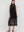 Black Milano Organza Midi Dress
