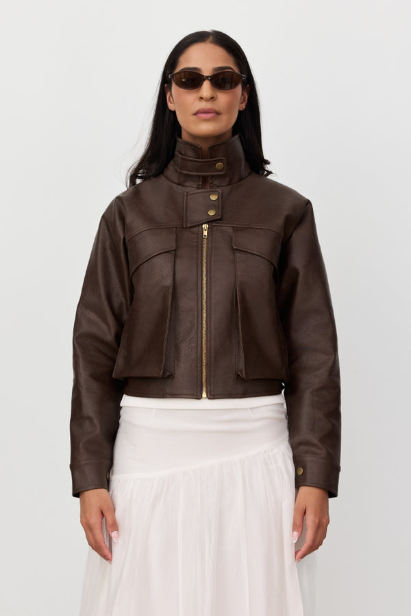 Brown Keira Jacket
