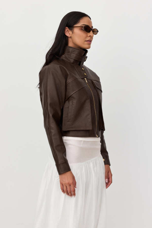 Brown Keira Jacket