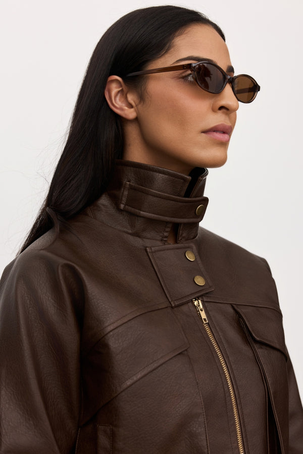 Brown Keira Jacket