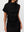 Black Velour Linen Maxi Dress